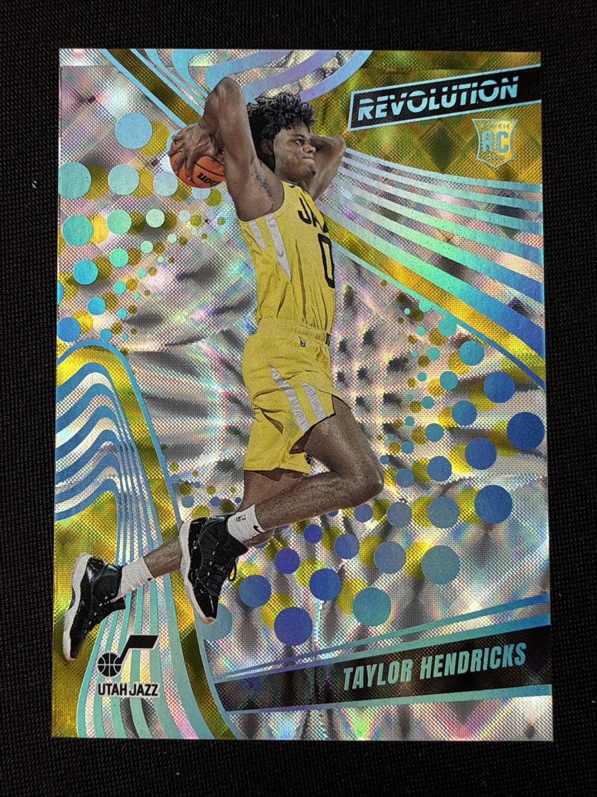 Taylor Hendricks Rookie Card RC 2023-24 Panini Revolution Future Frame /60 #108