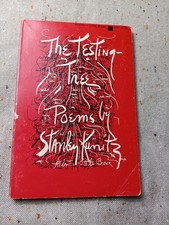 THE TESTING TREE 1st EDITION  POEMS BY STANLEY KUNITZ 1971 TRADE PAPERBACK