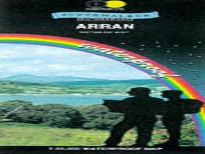 Arran (Superwalker) by Harvey Map Services Ltd Sheet map, folded Book The Fast