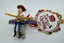 Disney Ornament Buzz Woody Toy Story Christmas Rare Flying Version