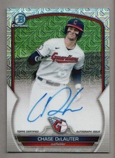 2023 Bowman Chrome Baseball Mega Box Autograph #BMA-CD Chase DeLauter AUTO