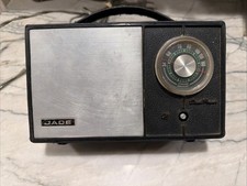 Vintage JADE AM Transistor Radio Portable 1960s Taiwan Works – Scratchy Audio