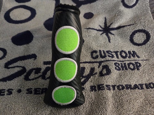 Rare Scotty Cameron 2008 Custom Shop Select Sublime Lime Putter Headcover⛳⛳⛳