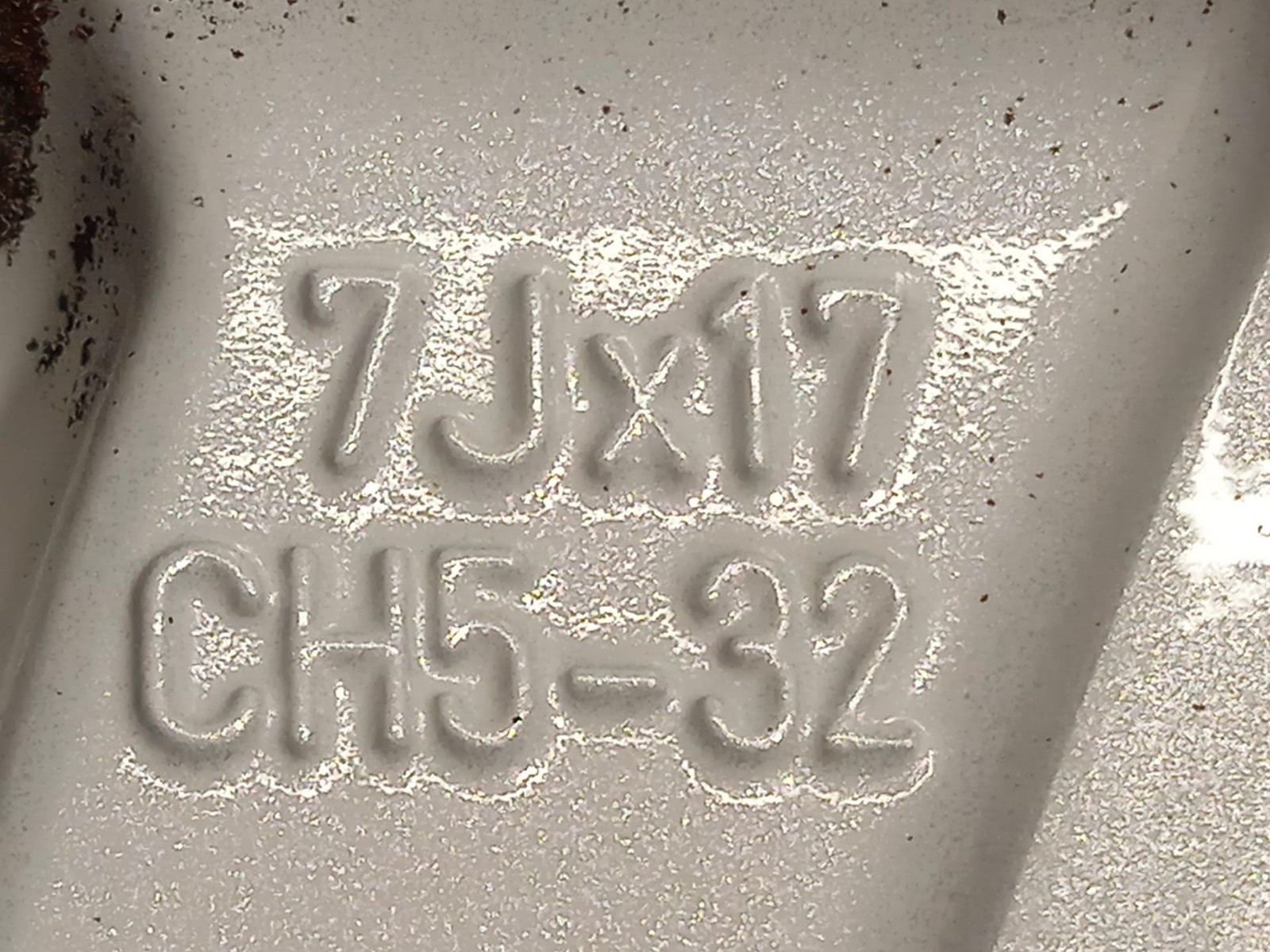 9656877580 WHEEL RIM / 5402V7 / 7539444 FOR CITROËN C5 III RD _ 2.0 16V