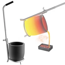 MMasters 12kg Hand-held Crucible Tongs Rack Set for Smelting Metal ... Fast Ship