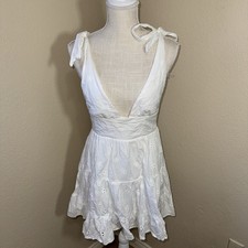 princess poly mini dress strappy lined cutout Zip Festival Beach Cotton