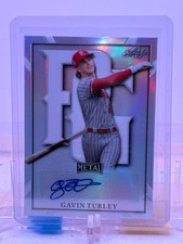2021 Leaf PG All-American Classic Silver/Holo AUTO #BA-GT1 Gavin Turley