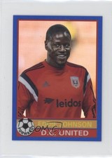 2014 Topps Chrome MLS 76-77 Design Blue Refractor 21/99 Eddie Johnson 0t95