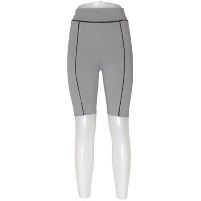 Threadbare Fitness, Kompressionsshorts, Größe: 34, Grau, Elasthan/Polyester #4LN