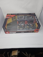 Bburago 1:43 Oracle Red Bull Racing Garage Set F1 Diecast   Missing Podium