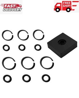(3+3Sets) 1/2  and 3/8'' Impact Retaining Ring Clip Impact Friction Ring with ...