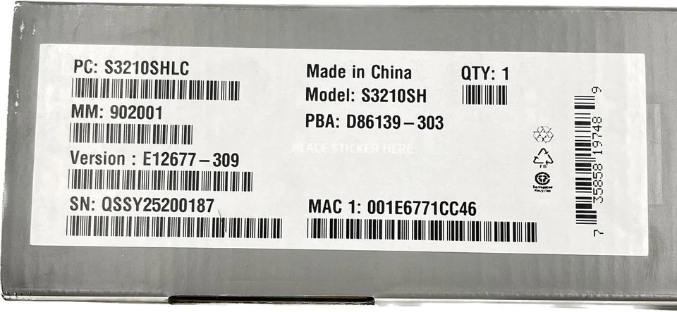 INTEL S3210SHLC SINGLE PROCESSOR DDR2 6 SATA PORT PCI-E (SERVER MOTHERBOARD) NEW - Image 2 of 4