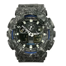 Y1206 Casio GShock GA100B Quartz Camouflage Watch Men's Used