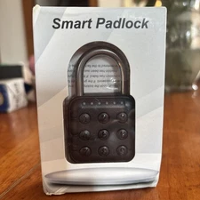 Smart Padlock Heavy Duty, Weatherproof, Electronic Keypad