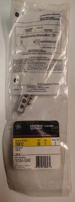  GE CAT. NO. THK12 12 CIRCUIT EQUIPMENT GROUND