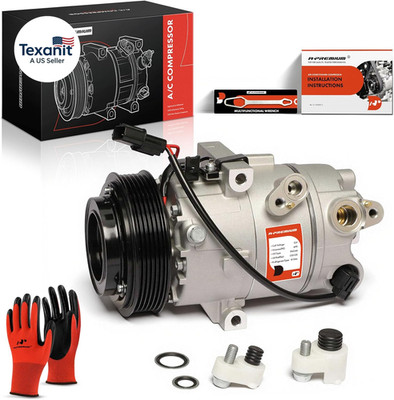 Air Conditioner AC Compressor with Clutch Compatible with Kia Forte 2022 2023 20