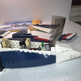 Lego Creator: BLUE POWER JET - Set 31039 - 90%  Complete & Instruction Manual