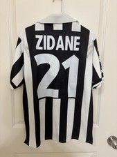 Zinedine Zidane Juventus International Club Soccer Fan Apparel and