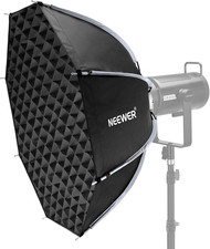 28"/70Cm Octagonal Softbox, Quick Release Bowens Mount Softbox with Honeycomb Gr