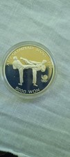5000 Won Asien 1988 Olimpig Games1988 PP Silber  Karate
