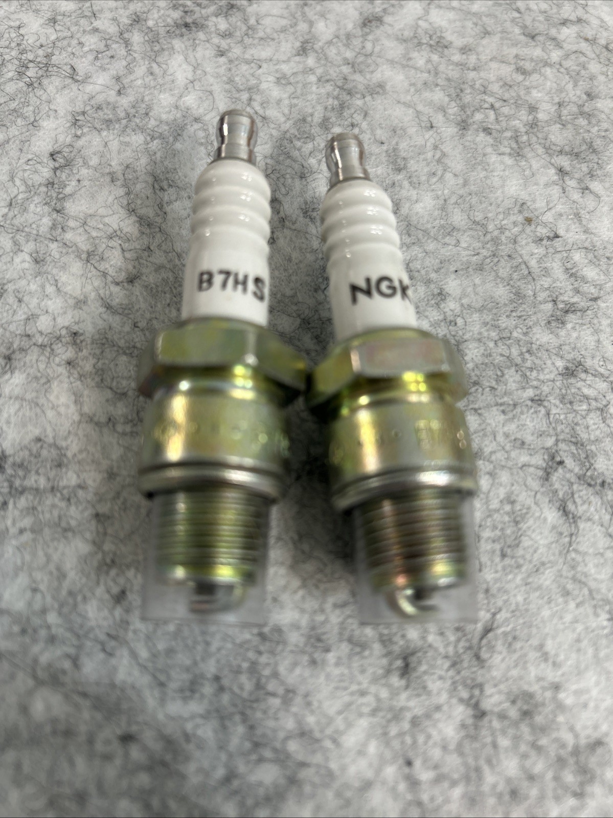 2 Pack Genuine NGK 5110 B7HS Nickel Spark Plug Marine Motorcycle Snowmobiles NOS