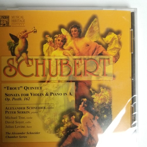 Schubert Trout Quintet CD Sealed MHS / Vanguard Classics 5171086 - Imagen 3 de 9