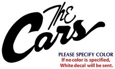 CARS Metal Music Rock Graphic Die Cut decal sticker Car Truck Boat Window 7"