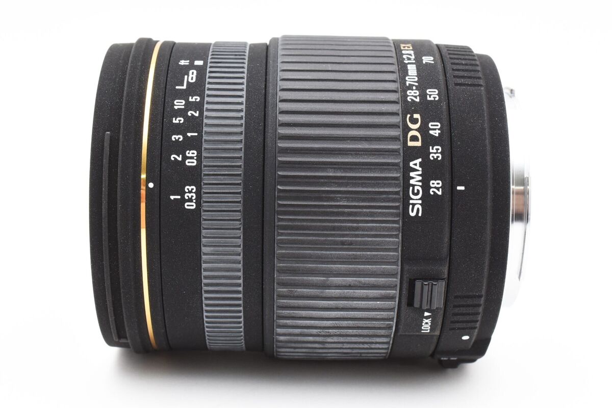 Sigma Zoom 28-70mm f/2.8 EX DG AF Lens Canon EF mount 8598 Sigma Zoom 28-70mm f/2.8 EX DG AF Lens Canon EF mount 8598