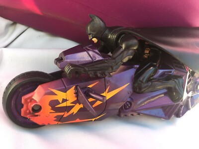 BATMAN FIRE CYCLE REV & GO MOTOR MATTEL 2008