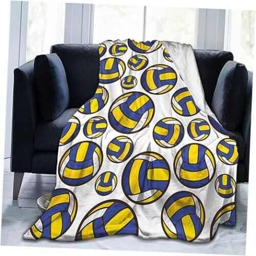 Blanket Warm Cozy Flannel Fleece Throw Blankets Gifts for 50"x40" Volleyball