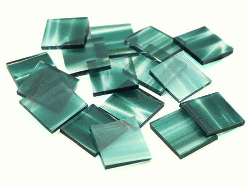  Stardust Aventurin grüne Bordüre Rechtecke | Mosaik Glasformen | Bügeleinlage 96 - Bild 1 von 2