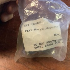 ITT Cannon MS3116F24-61P Circular Connector 6...