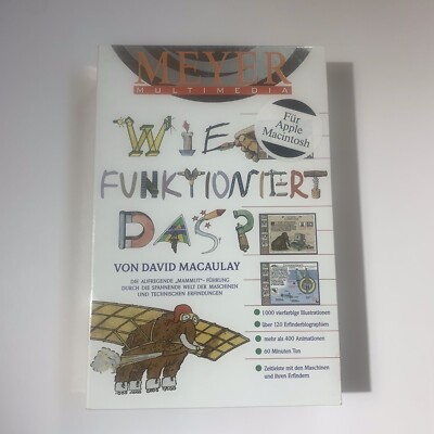 Wie Funktioniert Dasp Meyer Multimedia 1997 2 Cd Rom Game Apple /Windows 3.1 95