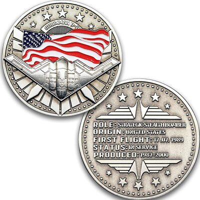 Northrop Grumman B-2 Spirit Aircraft Challenge Coin