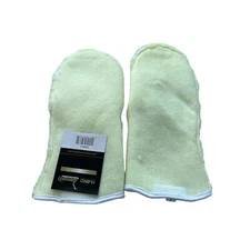 Hand Armor Heat Resistant Gloves Large Chopper Liners Sherpa Yellow Comfort NEW