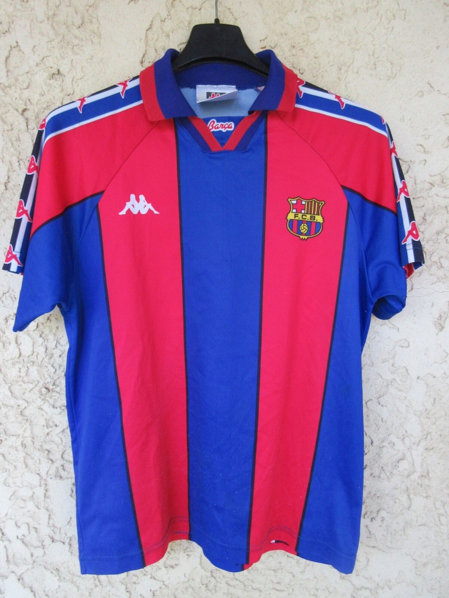 Maillot domicile FC Barcelone 94/95 taille L Kappa vintage