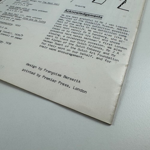 Hendrik Nicolaas Werkman. Typographies and poems | Whitechapel | Willem Sandberg - Foto 12 di 12