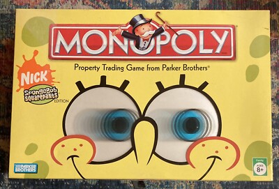 Hasbro Nickelodeon Spongebob Squarepants Monopoly Collectors Edition 2005