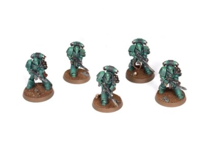 5x Space Marine MkVI Tactical Squad - Horus Heresy