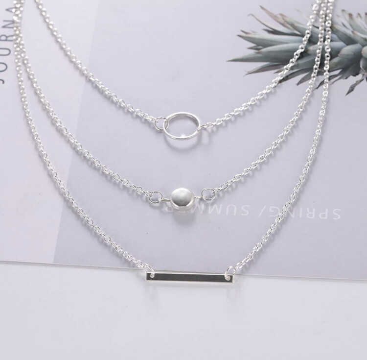 ◆HYERES LOR◆ Claw Silver (Y) Barrel Necklace HL2N4B209Y950 faris-luronecklace-p1.jpg?