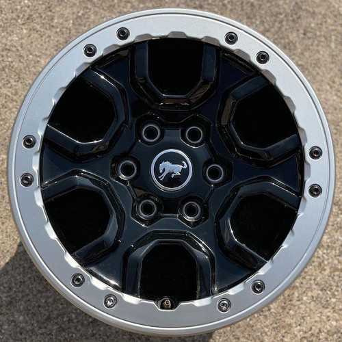 FORD BRONCO 2021-2024 Usine OEM Roue 17 " Beadlock Jante 95215 10388 W / Cap #B - Photo 2 sur 5
