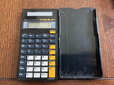Texas Instrument TI·30 SLR+ Plus Solar Calculator With Protective Case ...