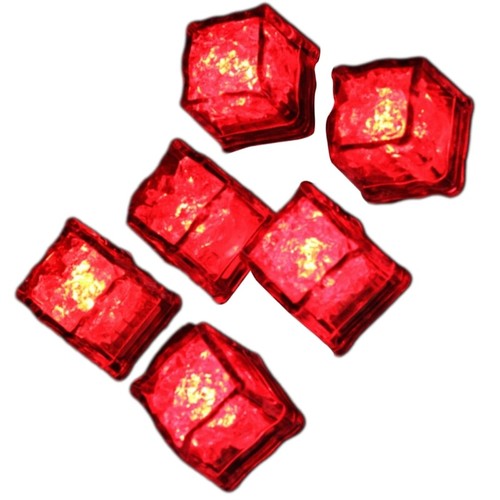 Set of 12 Eye Catching LED Ice Tray Luminous Water Activated Ice Cube Jewelry - Picture 11 of 16
