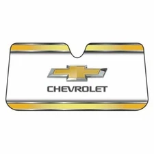 Chevy Chevrolet Bowtie Elite Series Car Truck Windshield Folding Front Sun Shade