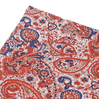 DIY Dekostoff Brokat Stoff Paisley Nähen x1 Handarbeit Vintage Jacquard 91x150cm