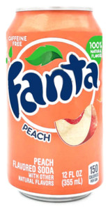 Fanta Peach Dosen - 12 x 355ml