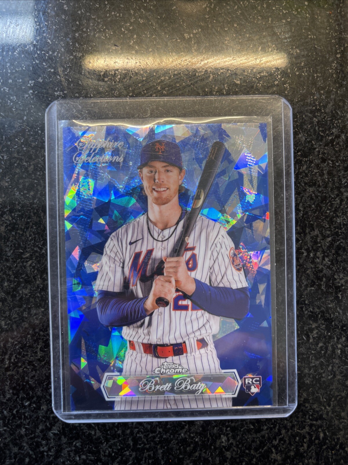 2023 Topps Chrome #SS-4 Brett Baty RC SAPPHIRE SELECTIONS SP