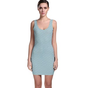 white body fitting dress