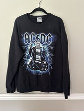 Rare 2017 Official Licensed Men's AC/DC World Tour 88 Sweatshirt Crew Neck