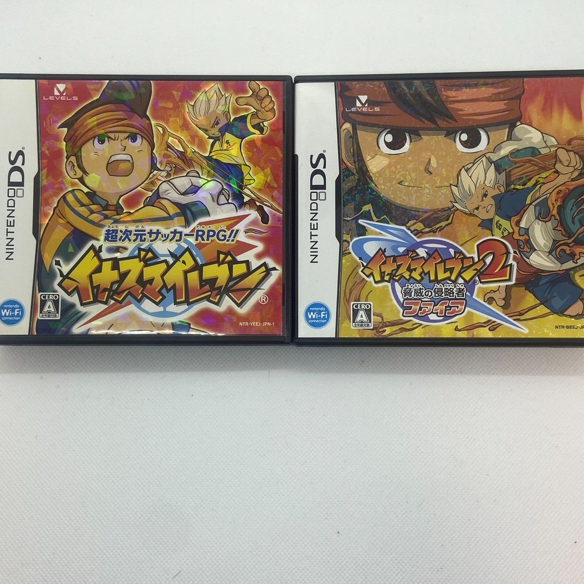 イナズマイレブンシリーズ 3DS ゲームセット Nintendo 3DS game Inazuma Eleven 1 and 2 sets sold from